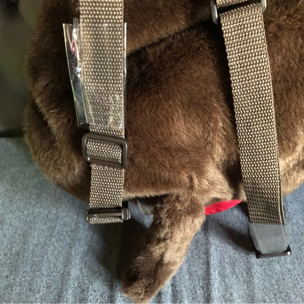 Kohl’s Monkey Backpack with Fleece Throw Blanket